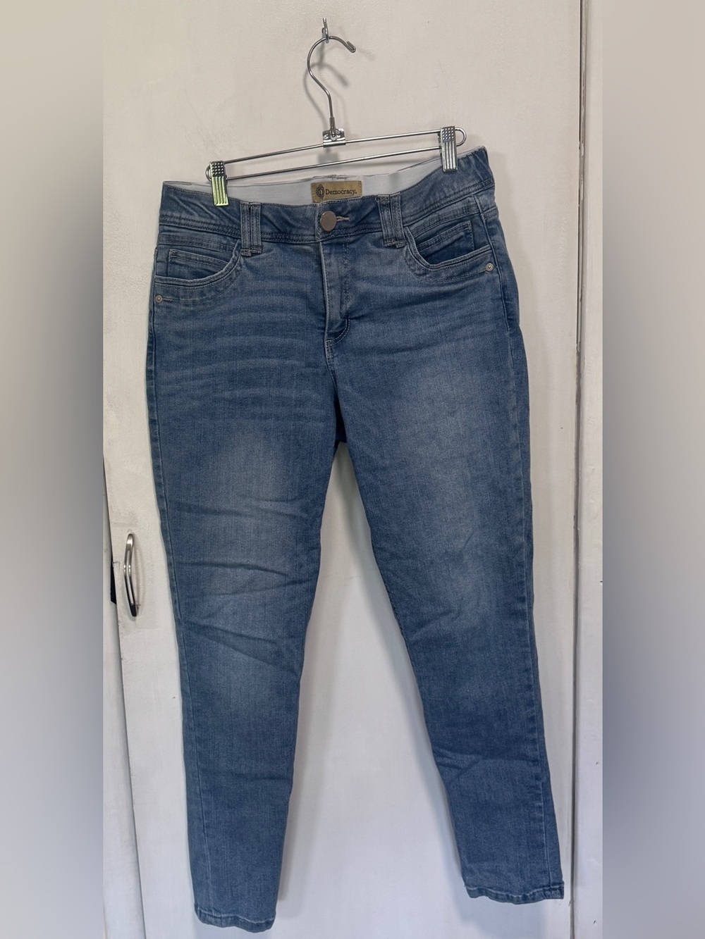 Democracy Slim Fit Blue Skinny Jeans